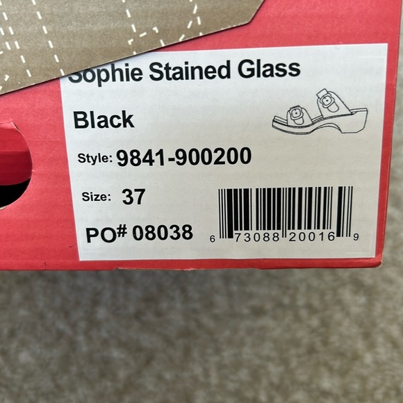 Dansko stained glass shoes - Picture 3 of 4